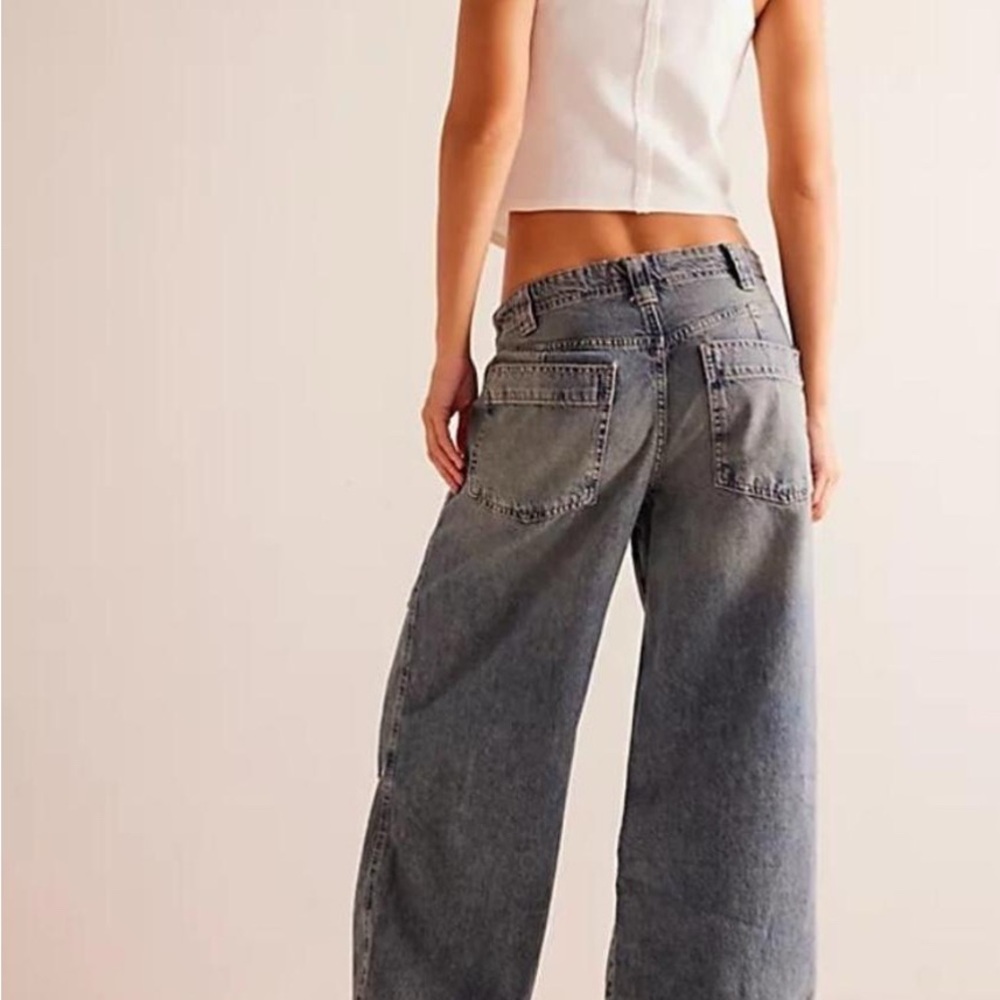 We The Free Newbies Solid Slouchy Jeans Size M‎ - Picture 8 of 10